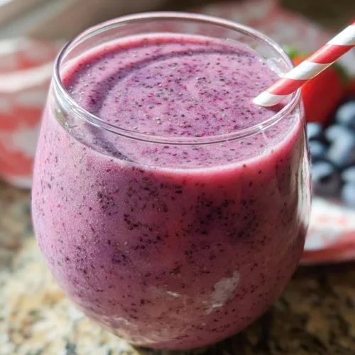 Strawberry Blueberry Smoothie
