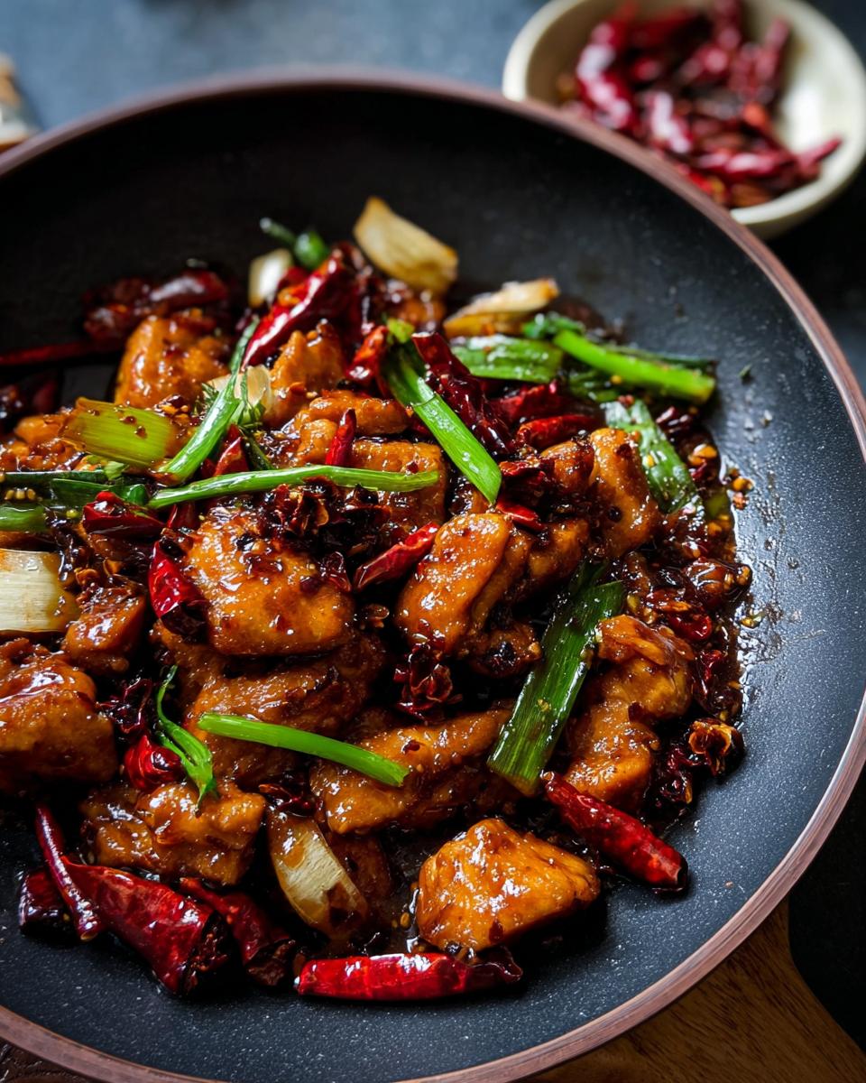 Szechuan Chicken - detail 2